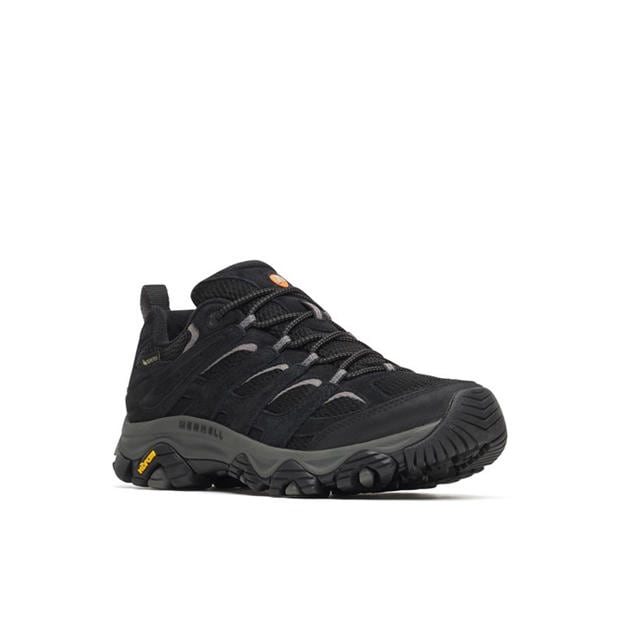 Black/Grey - Merrell - Moab 3 GTX Hiking Shoes Mens