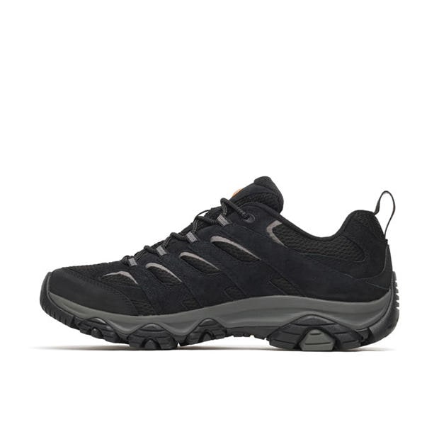 Black/Grey - Merrell - Moab 3 GTX Hiking Shoes Mens