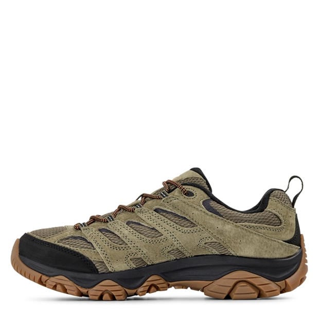 Olive/Gum - Merrell - Moab 3 GTX Hiking Shoes Mens