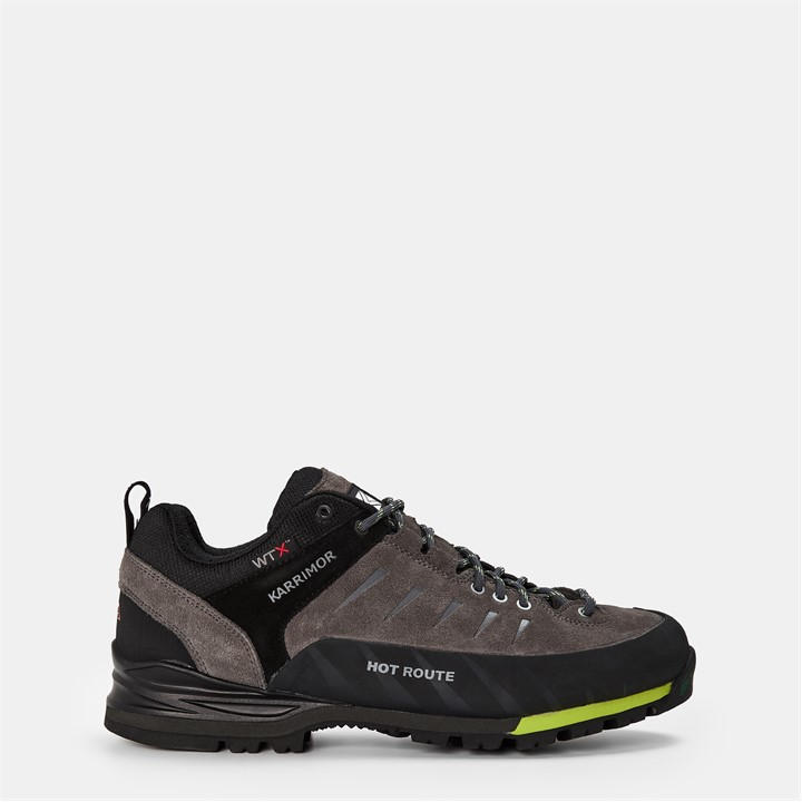 Karrimor Men's Grey Hot Route Waterproof Walking Shoes in Size 10, Sports Direct
