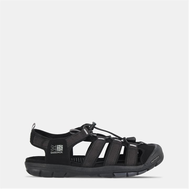 Karrimor Men's Black Ithaca Walking Sandals in Size 8, Sports Direct