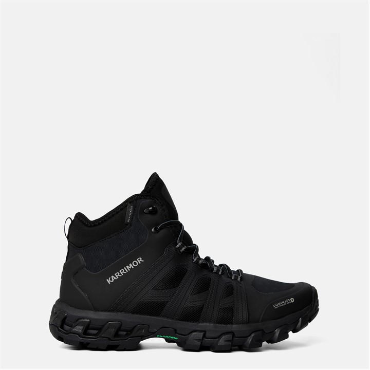 Karrimor Women's Black Dominator Waterproof Walking Boots in Size 6, Sports Direct