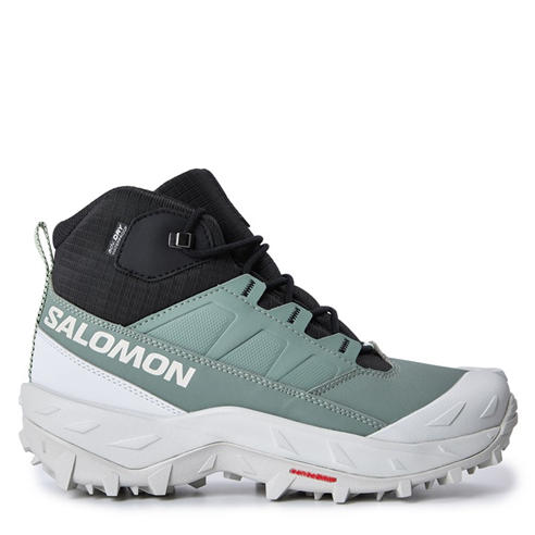 Salomon - SHOES CROSSTRAK WP W Agv Gr/Black/Canarg