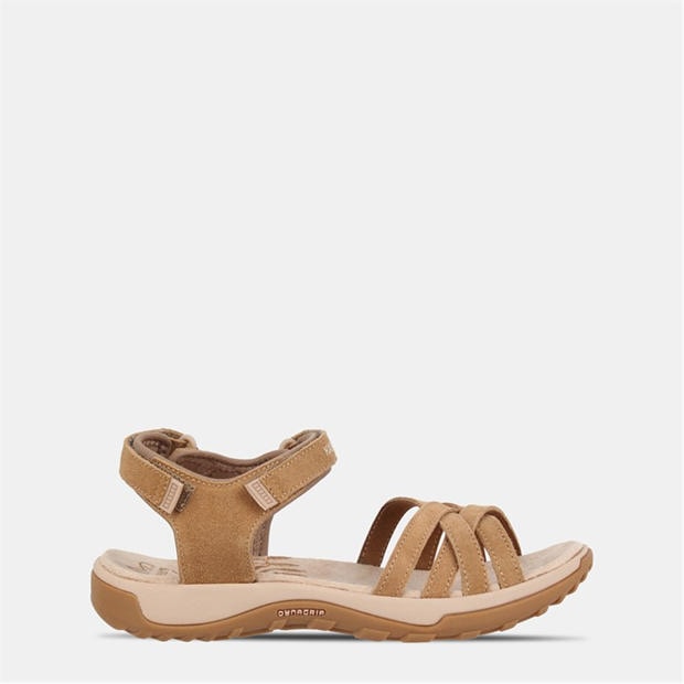 Tan - Karrimor - Salina Leather Walking Sandals Womens