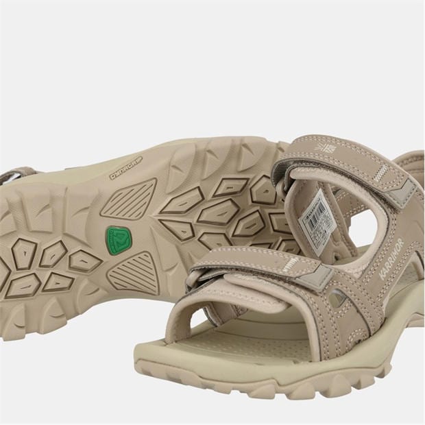 Beige - Karrimor - Antibes Leather Womens Walking Sandals