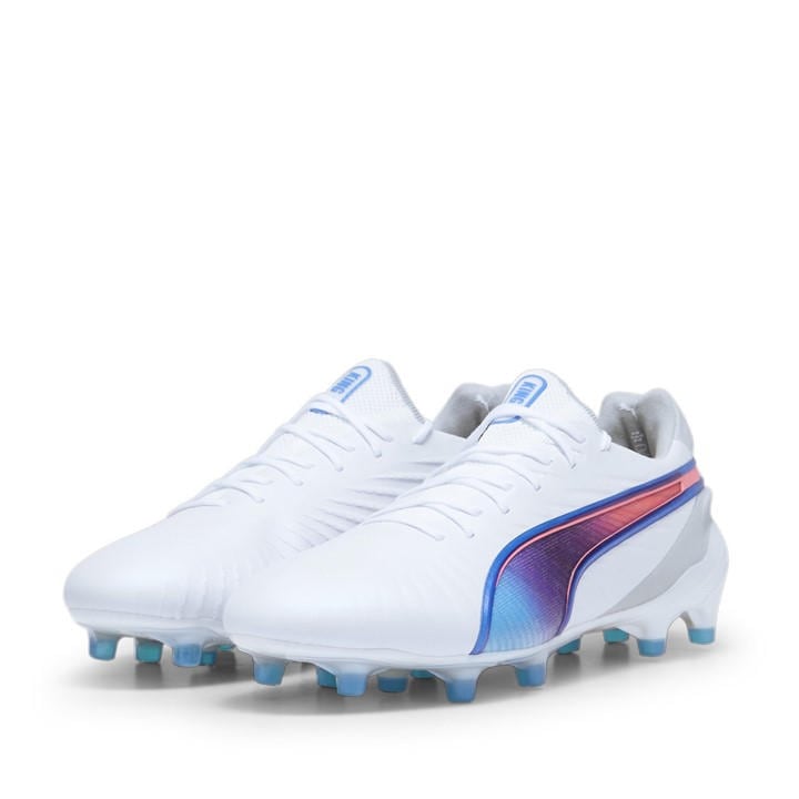 Puma Women's White King Ultimate Firm Ground Football Boots in Size 3, Sports Direct