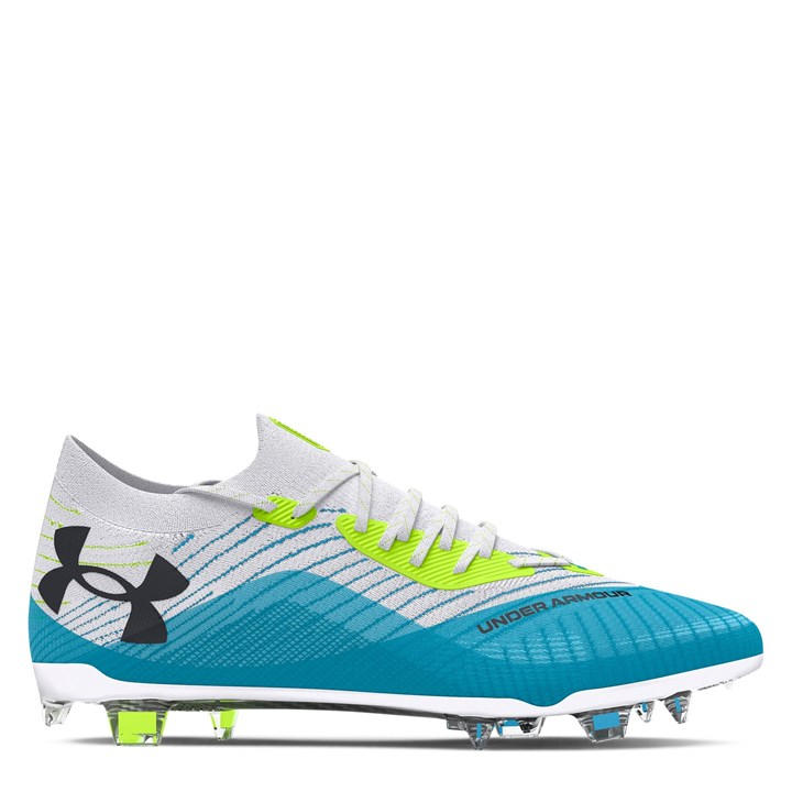 Under Armour Women's White Shadow Elite 2 Firm Ground Football Boots in Size 6.5, Sports Direct