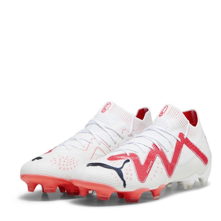 Puma Women's White Future Ultimate.1 Firm Ground Football Boots in Size 3.5, Sports Direct