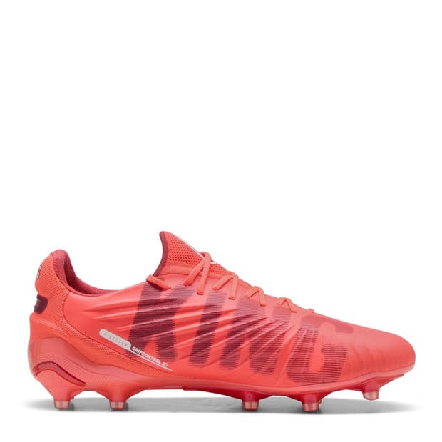 White-Red Fire - Puma - King Ultimate.1 Firm Ground Football Boots Womens