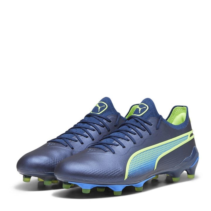 Puma Women's Blue King Ultimate.1 Firm Ground Football Boots in Size 5.5, Sports Direct