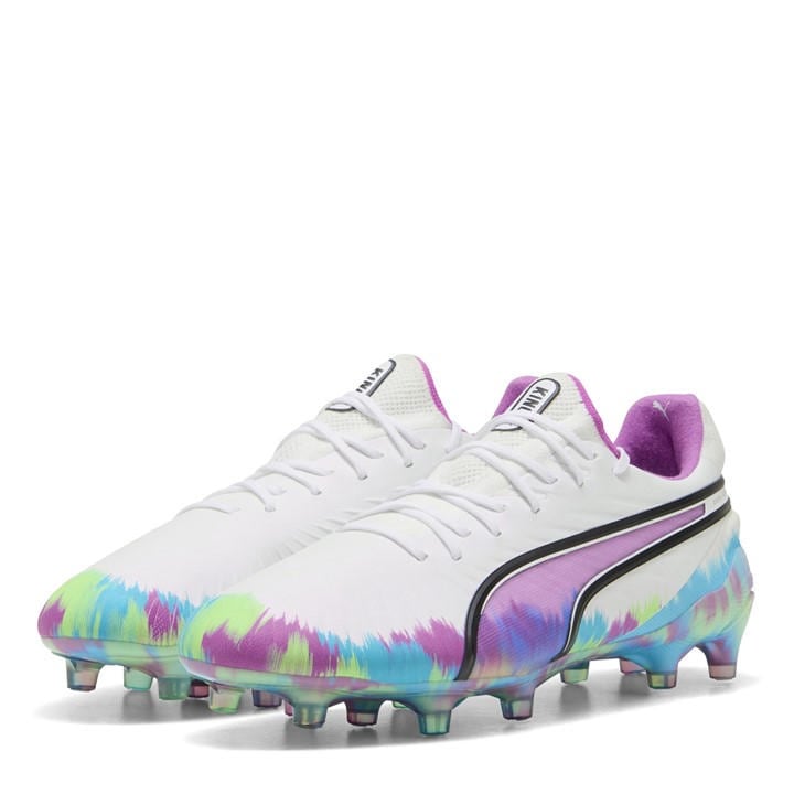 Puma Women's White King Ultimate.1 Firm Ground Football Boots in Size 4, Sports Direct