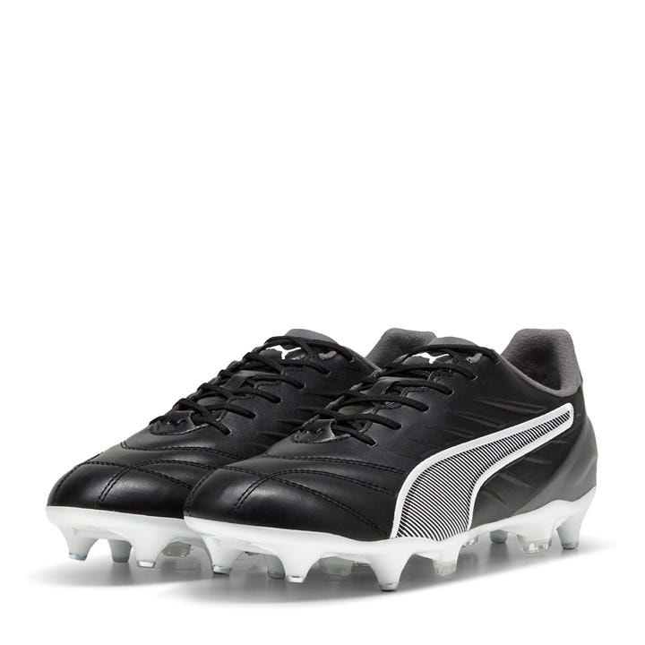 Puma Men's Black King Pro Mxsg Soft Ground Football Boots in Size 7.5, Sports Direct