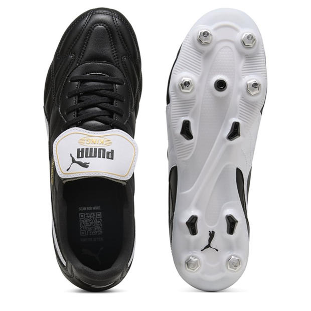 Puma Black-Pu - Puma - Men's King Top Mxsg Soft Ground Football Boots