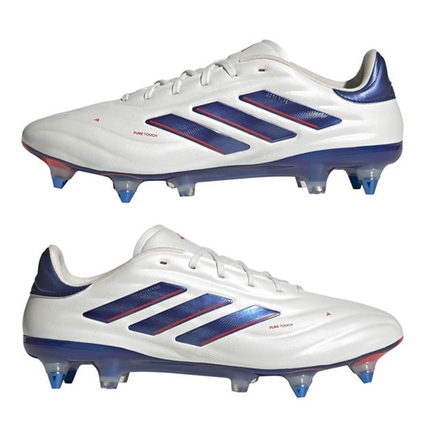 White/Blue - adidas - Copa Pure 2 Elite Soft Ground Football Boots