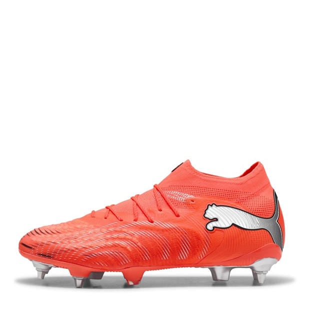 Red/Silver - Puma - Mens PUMA Future 9 Ultimate Soft Ground Football Boots
