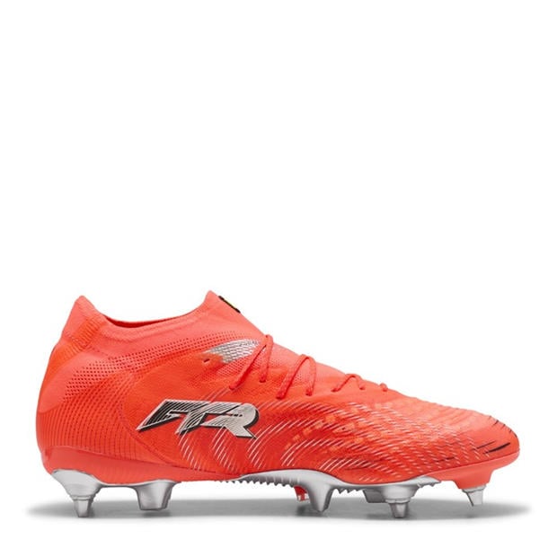 Red/Silver - Puma - Mens PUMA Future 9 Ultimate Soft Ground Football Boots