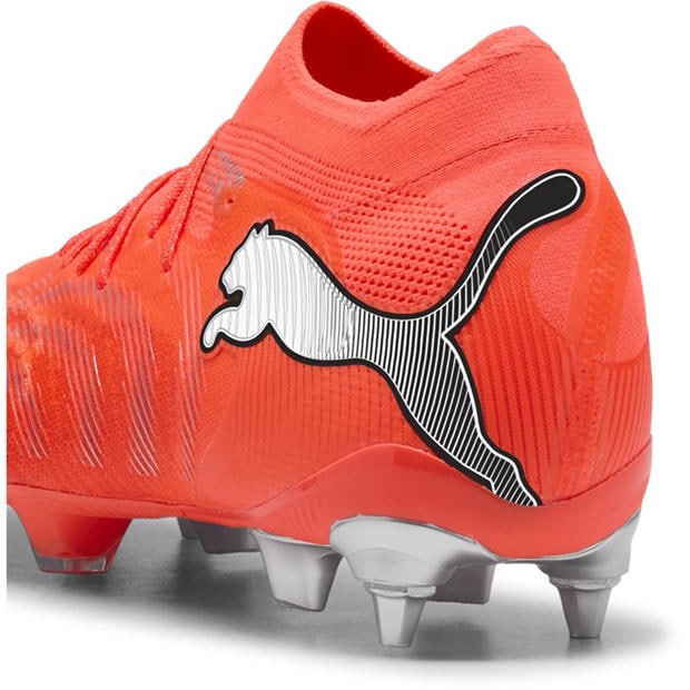 Red/Silver - Puma - Mens PUMA Future 9 Ultimate Soft Ground Football Boots