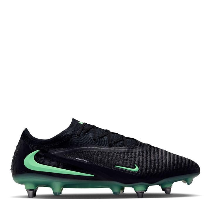 Nike Men's Black Phantom 6 Low Elite  Soft Ground Football Boots in Size 12, Sports Direct
