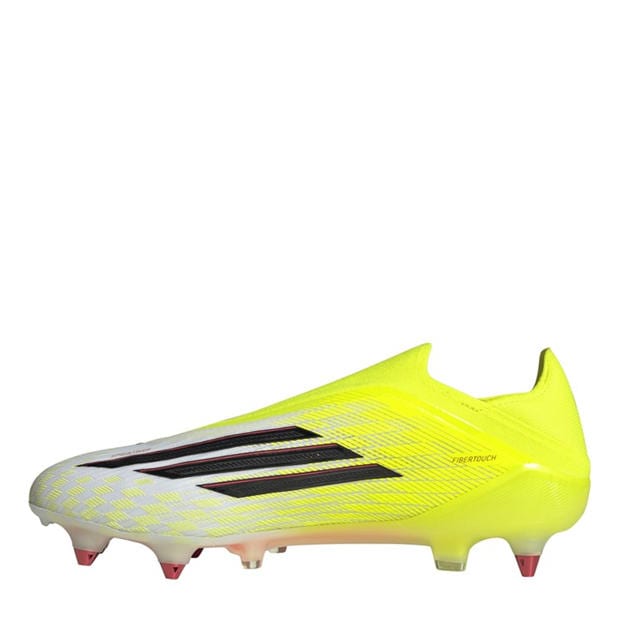 Solar Yellow - adidas - Mens adidas F50 Elite Laceless Soft Ground Football Boots