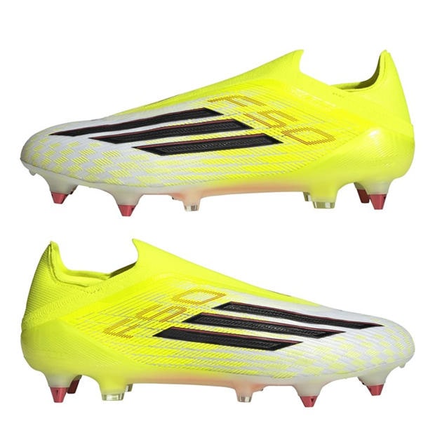 Solar Yellow - adidas - Mens adidas F50 Elite Laceless Soft Ground Football Boots