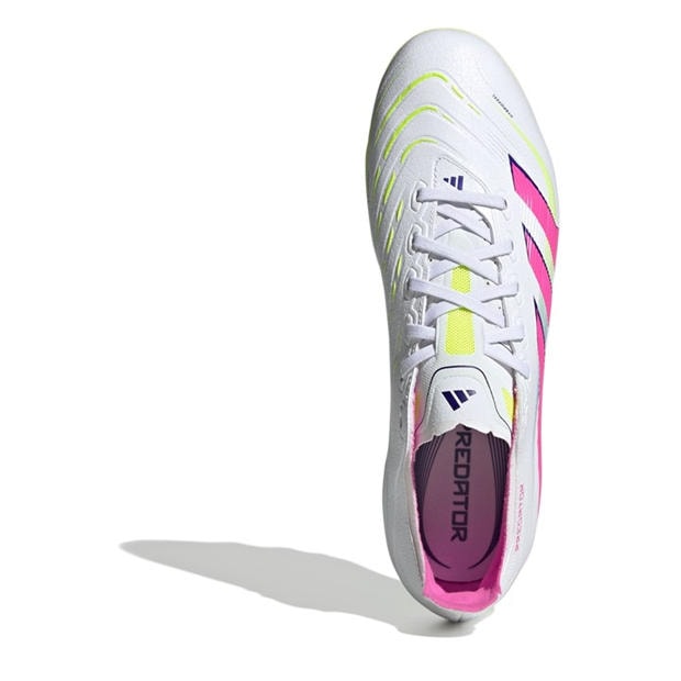 Ftwr White/Luci - adidas - Predator League Adults Multi Ground Football Boots