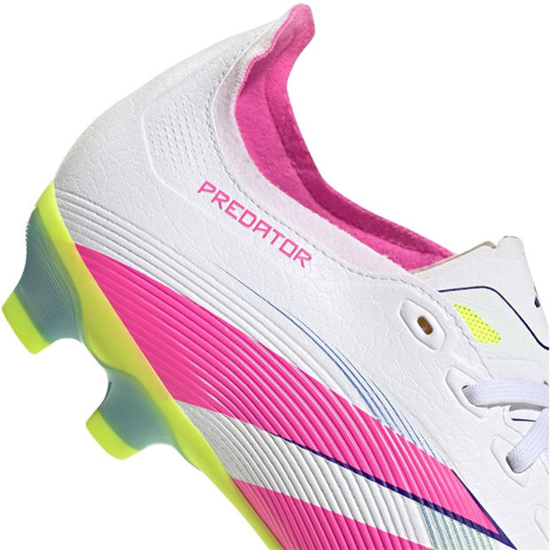 Ftwr White/Luci - adidas - Predator League Adults Multi Ground Football Boots