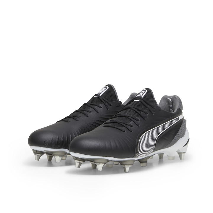 Puma Men's Black King Ultimate Soft Ground Football Boots in Size 8.5, Sports Direct