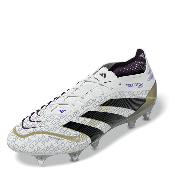 Ftwr White/Core - adidas - Men's Predator Elite Soft Ground Football Boot