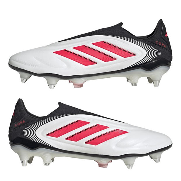 Wht/Red/Blk - adidas - Unisex Adults Copa Elite Soft Ground Football Boots