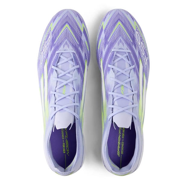 Violet Tone/Luc - adidas - Womens F50 Sparkfusion Elite Soft Ground Football Boot