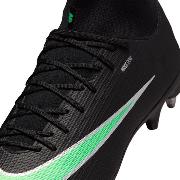 Black/Green - Nike - Men's Mercurial Academy Soft Ground Football Boot
