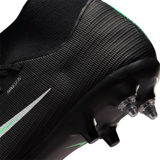 Black/Green - Nike - Men's Mercurial Academy Soft Ground Football Boot