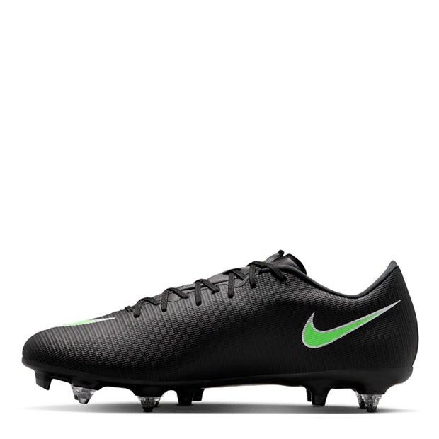 Black/Green - Nike - Men's Mercurial Soft Ground Football Boot