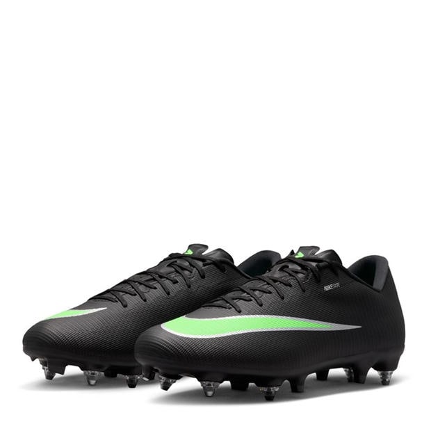 Black/Green - Nike - Men's Mercurial Soft Ground Football Boot