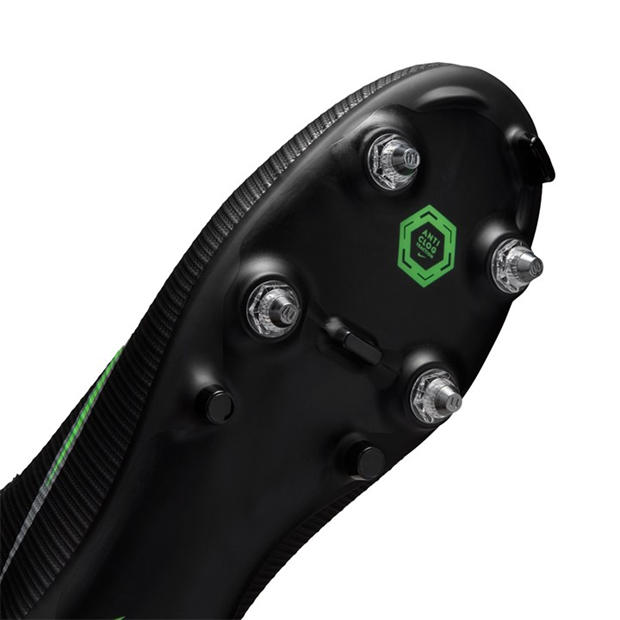 Black/Green - Nike - Men's Mercurial Soft Ground Football Boot