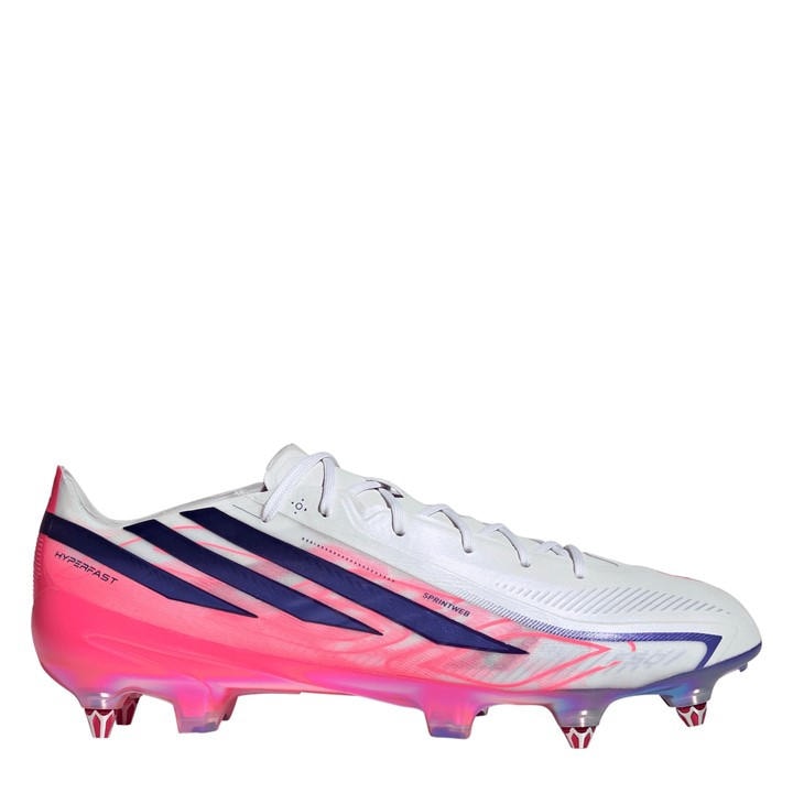 Adidas Men's White F50 Hyperfast Elite Soft Ground Football Boots in Size 11, Sports Direct