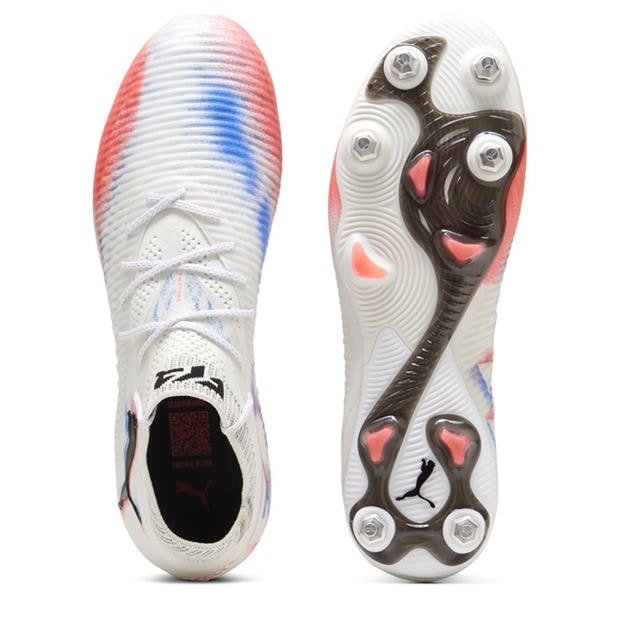 Puma White - Puma - Men's 8 Ultimate Mxsg Soft Ground Football Boots