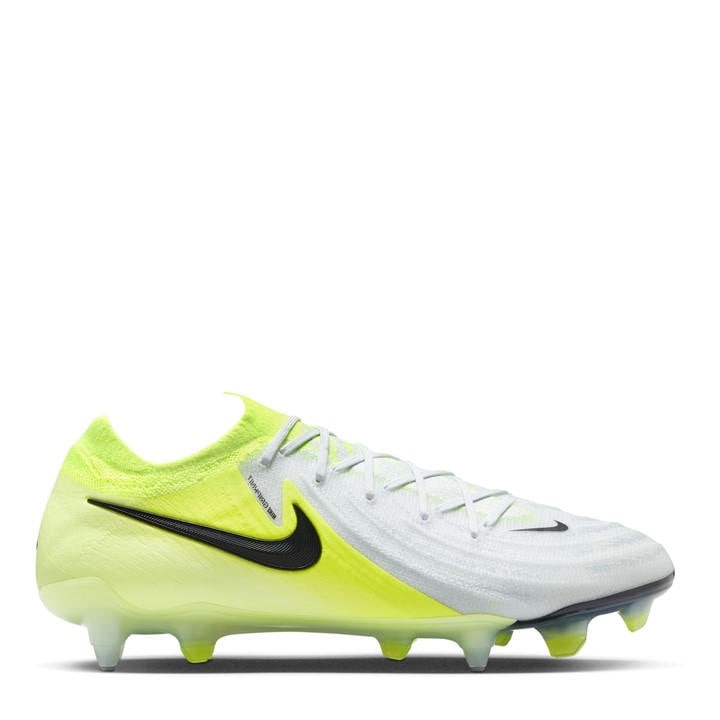 Nike Men's Silver Phantom Gx 2 Elite  Soft Ground Football Boots in Size 7.5, Sports Direct