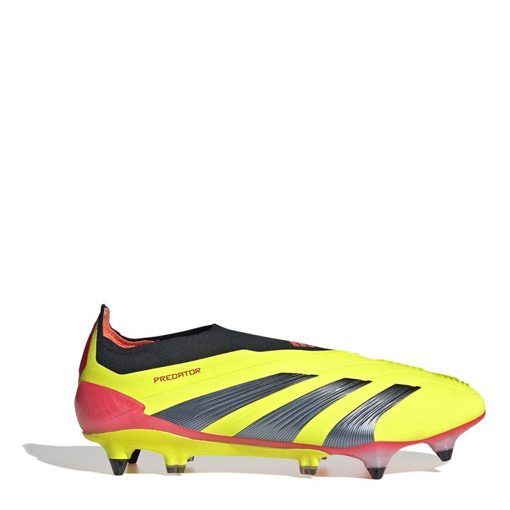 Adidas Men's  Predator Elite Laceless Soft Ground Football Boots in Size 7, Sports Direct