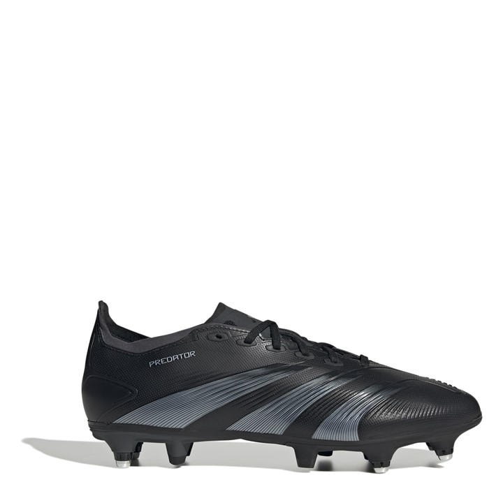 Adidas Men's Black Predator 24 League Soft Ground Football Boots in Size 7.5, Sports Direct
