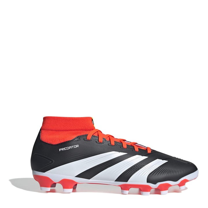 Adidas  Black Predator 24 League Sock -Ground Football Boots. in Size 8, Sports Direct