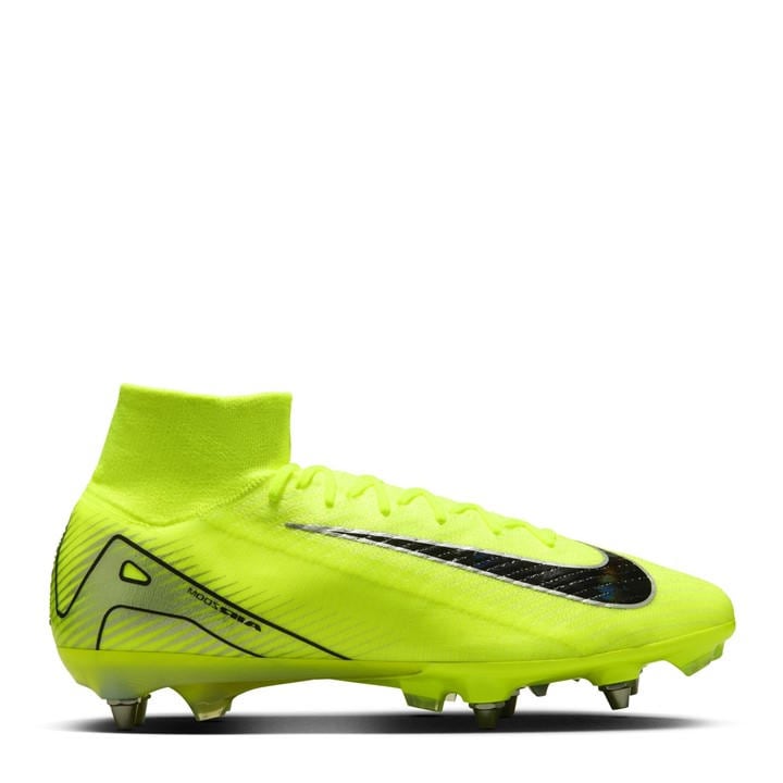 Nike Men's Green Zoom Mercurial Superfly 10 Elite  Soft Ground Football Boots in Size 7, Sports Direct