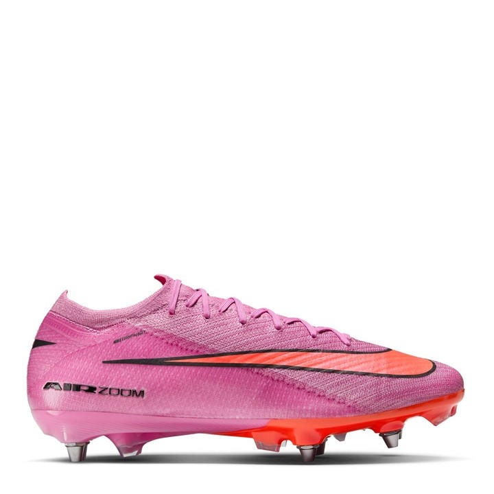 Nike Men's Pink Mercurial Vapor 16 Elite  Soft Ground Football Boots in Size 6.5, Sports Direct