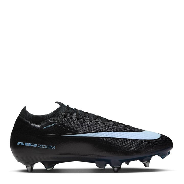 Nike Men's Black Mercurial Vapor 16 Elite  Soft Ground Football Boots in Size 6.5, Sports Direct