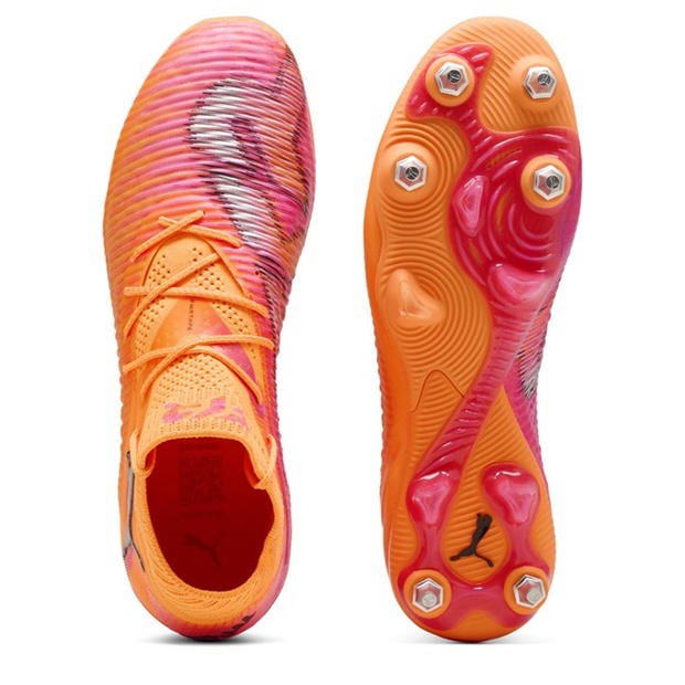 Orange/Black - Puma - Future 8 Ultimate Soft Ground Football Boots