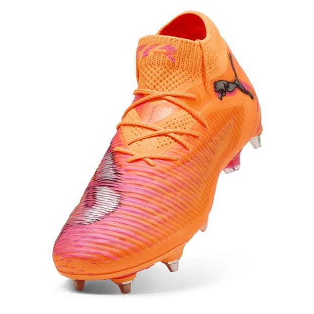 Orange/Black - Puma - Future 8 Ultimate Soft Ground Football Boots