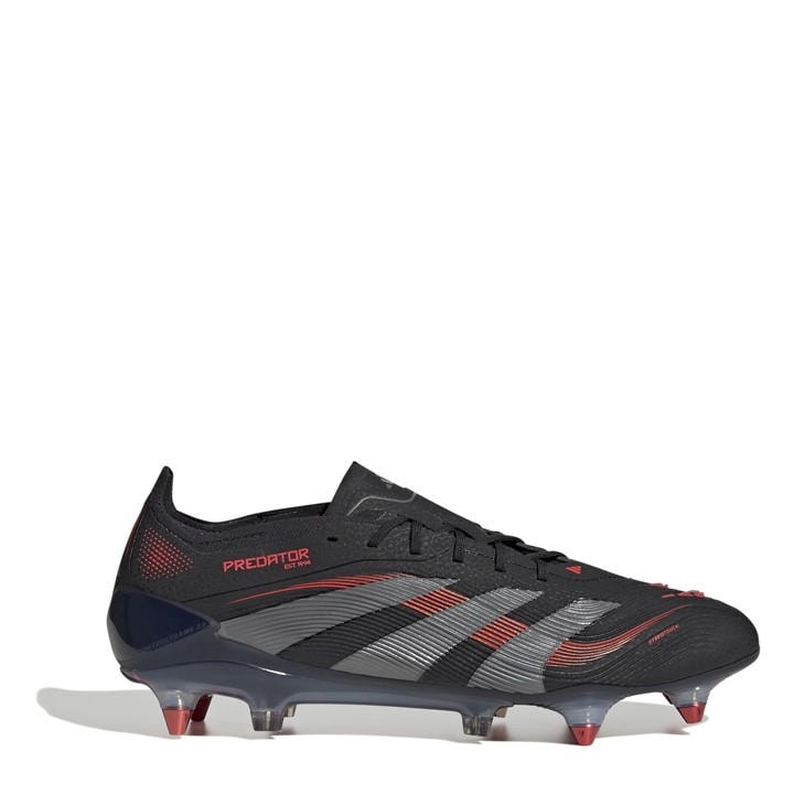 Adidas Men's Black Predator Elite Soft Ground Football Boots in Size 6, Sports Direct
