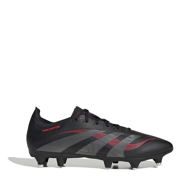 Adidas Men's Black Predator League Soft Ground Football Boots in Size 7, Sports Direct