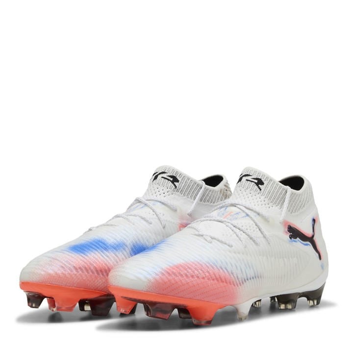 Puma Women's White Future 8 Ultimate Firm Ground Football Boots in Size 3, Sports Direct