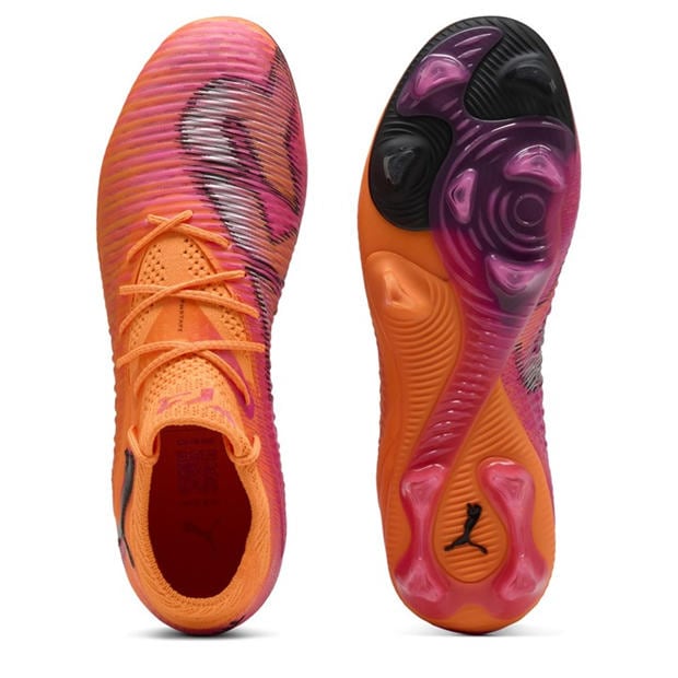Оранжево/Черно - Puma - FUTURE 8 ULTIMATE Womens Firm Ground Football Boots